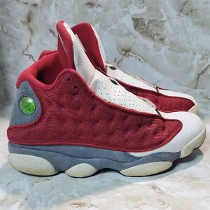 Air Jordan 13 Gym Red Flint Retro Size 12 Mens Grey Sneakers 2021
